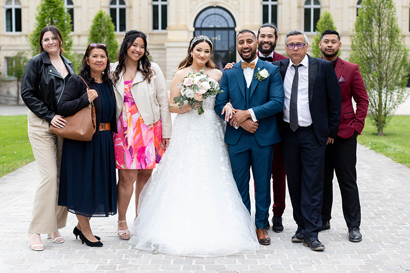 Reportage mariage élégant région parisienne