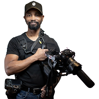 Portrait de Fortuné, photographe et vidéaste Snap'ixel